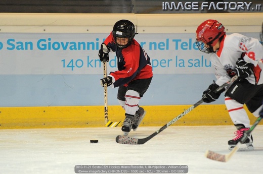 2010-11-21 Sesto 0221 Hockey Milano Rossoblu U10-Valpellice - William Golob